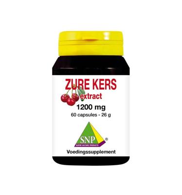 SNP Zure kers extract 1200mg 60 Vegetarische capsules