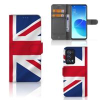 OPPO Reno 6 Pro Plus 5G | Bookstyle Case | Groot-Brittannië | Portemonnee hoesje - thumbnail