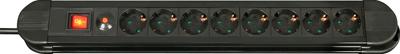Stopcontactenstrip 8 Tomas met Interruptor LINDY 73104 1,4 m 3500 W 230 V