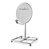 Balkonstandaard voor Satelliet | Max. omvang schotel: 90 cm | 4 x 30 x 30 cm | Staal - thumbnail