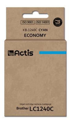 Actis KB-1240C blæk (erstatning Brother LC1240C/LC1220C; Standard; 19 ml; blå)