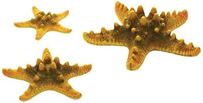 BiOrb zeester set 3 geel aquarium decoratie