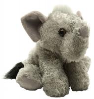 Wild Republic knuffel olifant junior 18 cm pluche grijs - thumbnail