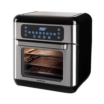 Inventum gf1200hld mini oven 12l 1500w zwart/rvs