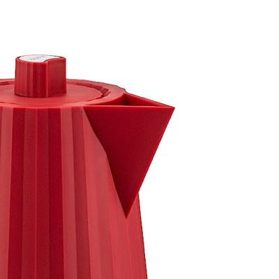 Alessi Plissé Waterkoker 1,7 l rood