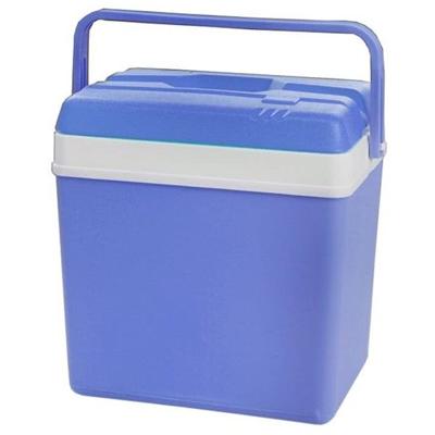 KOELBOX 24 LITER BLAUW WIT KOELBOX 24 LITER BLAUW WIT