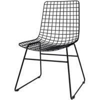 HKliving Wire stoel zwart - thumbnail