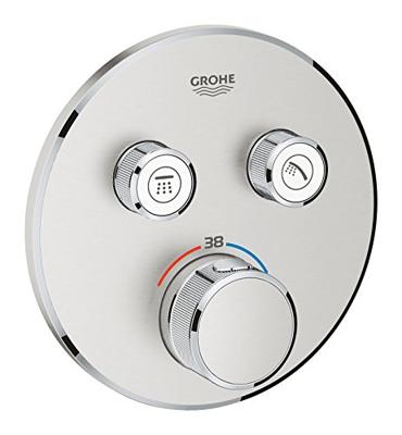 Grohe Thermostatische Douchekraan Grohtherm Smart Control met Omstelling Supersteel Grohe Thermostatische Douchekraan Grohtherm Smart Control met Omstelling Supersteel