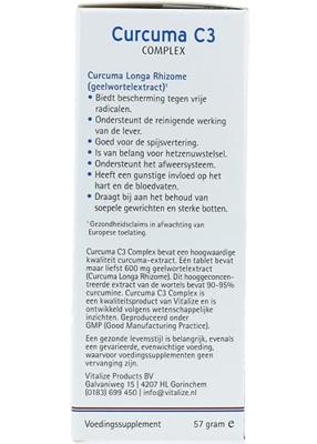 Vitalize Curcuma C3 Complex Tabletten 60st