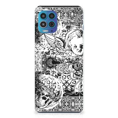 Silicone Back Case Motorola Moto G100 Skulls Angel Silicone Back Case Motorola Moto G100 Skulls Angel
