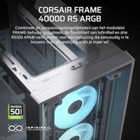 Corsair FRAME 4000D RS ARGB Midi Tower Wit - thumbnail