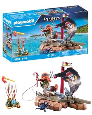 PLAYMOBIL Pirates piratenvlot met schat 71794