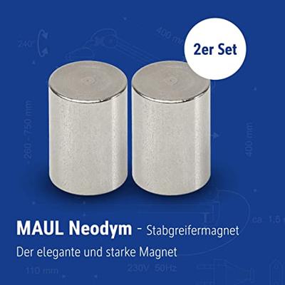 Magneet maul neodymium cilinder 25x35mm 19kg