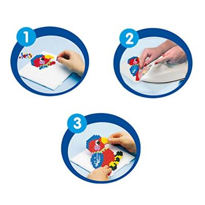 Hama Strijkkralen Paardenrijsschool 4000 Stuks Multicolor/Glitter