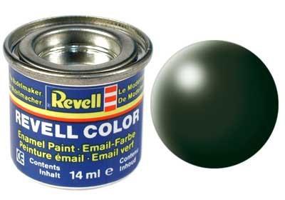 Revell Enamel NR.363 Donkergroen Zijdemat - 14ml