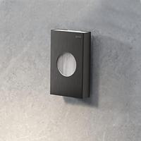 Hygiënezakjeshouder Geesa Nemox Geborsteld Zwart - thumbnail