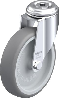 Blickle LKRA-TPA 126G-11 Zwenkwiel Wieldiameter: 125 mm Draagvermogen (max.): 120 kg 1 stuk(s)