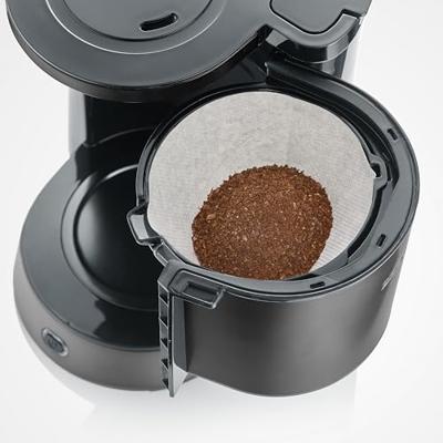 Severin 9340 Koffiezetapparaat Zwart, RVS