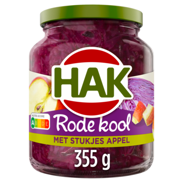 Hak Rode Kool met Stukjes Appel 355 g bij Jumbo