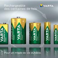 VARTA oplaadbare accu Ready2Use C 3000 mAh 2-Pack zwart - thumbnail