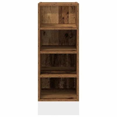 Onderkast Riga 30x44,5x81,5 cm bewerkt hout oud houtkleurig