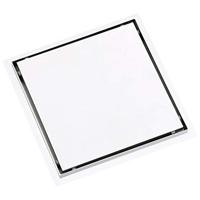 VidaXL Doucheafvoer met 2-in-1 deksels 28x28 cm roestvrij staal - thumbnail