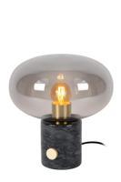 Lucide CHARLIZE - Tafellamp - Ø 23 cm - 1xE27 - Zwart - thumbnail