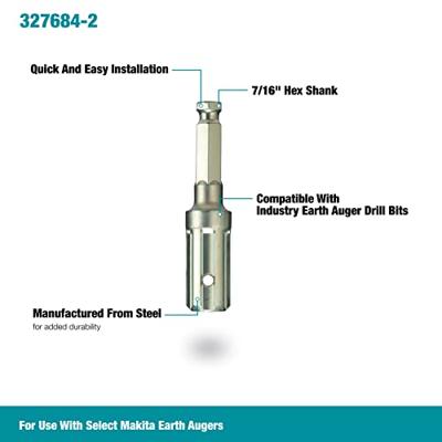 Makita Accessoires Grondbooradapter A - 327684-2 - 327684-2 - thumbnail