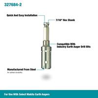 Makita Accessoires Grondbooradapter A - 327684-2 - 327684-2 - thumbnail