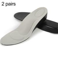 2 paar 3.5 cm PU ademende sport hoogte verhoging inlegzolen maat: S - thumbnail