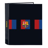 Ringmap F.C. Barcelona Kastanjebruin Marineblauw A4 27 x 33 x 6 cm - thumbnail