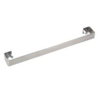 Plieger handdoekbeugel tbv radiator Perugia Quadrata Cavallino (Retto) enkel& Specchio 602 608mm max. 2 per radiator rvs 4357080 - thumbnail