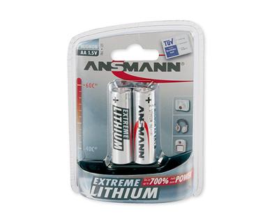 ANSMANN Extreme Mignon AA 2 Stuk zilver