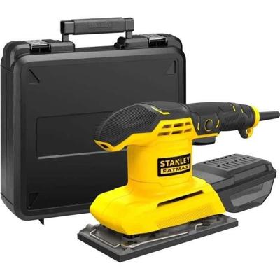 Stanley - FatMax STANLEY FATMAX Vlakschuurmachine 280 W 1/3 Ø Schacht 2 mm met koffer - FMEW214K-QS