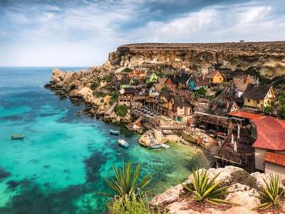 Ravensburger legpuzzel popeye village malta, 1500st.