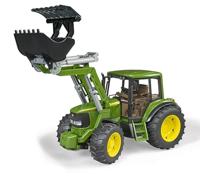 bruder John Deere 6920 met frontlader modelvoertuig - thumbnail