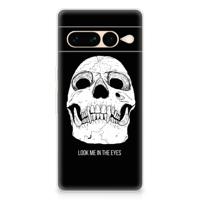 Silicone Back Case Google Pixel 7 Pro Skull Eyes - thumbnail