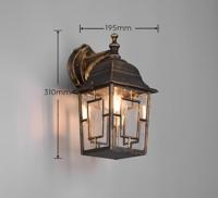 Trio WandlampVolturno antiek bruin - 205967128 - thumbnail