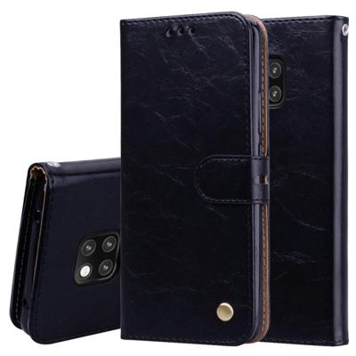 Zakelijke stijl olie Wax textuur horizontale Flip leren Case voor Huawei Mate 20 Pro met houder & kaartsleuven & portemonnee (zwart) Zakelijke stijl olie Wax textuur horizontale Flip leren Case voor Huawei Mate 20 Pro met houder & kaartsleuven & portemonnee (zwart)