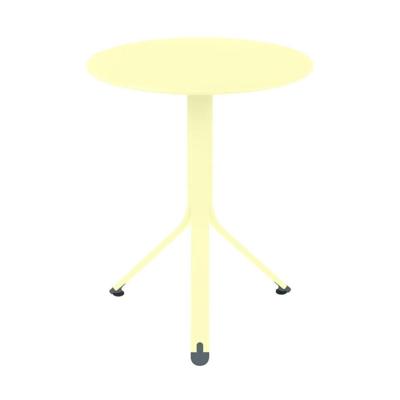 Fermob Rest'o tuintafel Ø60 cm Frosted Lemon