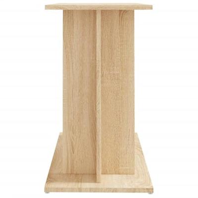 Aquariumstandaard 80x35x60 cm bewerkt hout sonoma eikenkleurig - thumbnail