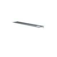 Hotbath &More Planchet 60 cm inclusief bevestigings rails met 1 uitsparing voor een zeepdispenser of beker RVS 316 - thumbnail