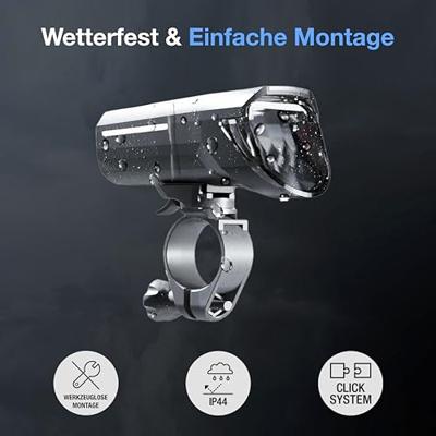 FISCHER FAHRRAD Koplamp LED werkt op batterijen Zwart FISCHER FAHRRAD Koplamp LED werkt op batterijen Zwart