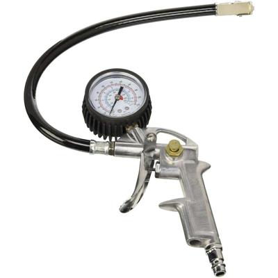 Opblaaspistool met manometer All Ride Zilverkleurig