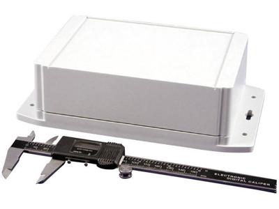 Hammond Electronics 1555HF42GY Universele behuizing 180 x 120.79 x 62 ABS Lichtgrijs 1 stuk(s)