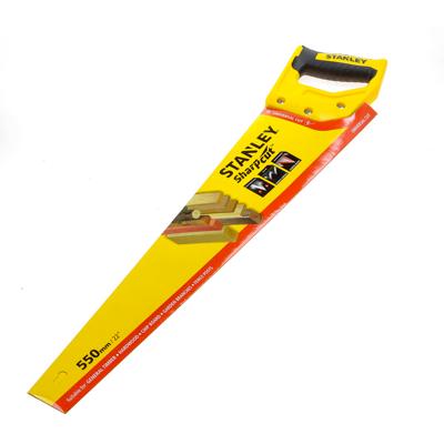 Stanley handgereedschap Universele Handzaag | Sharpcut | 550mm | 7T/inch - STHT20368-9 Stanley handgereedschap Universele Handzaag | Sharpcut | 550mm | 7T/inch - STHT20368-9