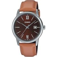 Casio DATE, LEATHER - BRONZE (Ø 37 mm) Heren horloge - thumbnail