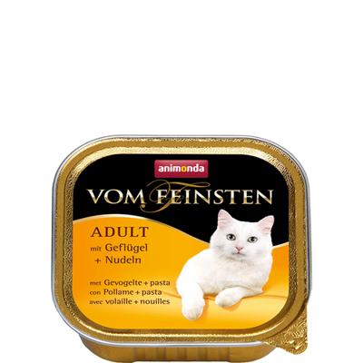 ANIMONDA Vom Feinsten Adult Poultry with pasta - nat kattenvoer - 100g - thumbnail