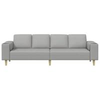 Bankstel Wolken grijs Stof - thumbnail