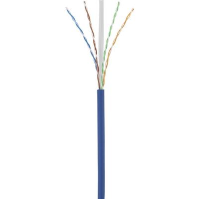 Renkforce RF-5044024 RJ45 Netwerkkabel, patchkabel CAT 6 U/UTP 0.50 m Blauw Snagless, Halogeenvrij 1 stuk(s)